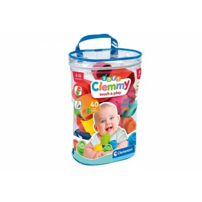 Clementoni baby clemmy woreczek z 40 klockami