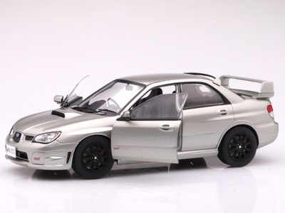 Subaru Impreza WRX STI - 2006, silver WhiteBox 1:24