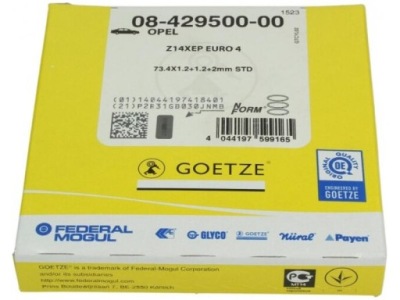 Кольца поршневые kpl 1 поршень фото №1