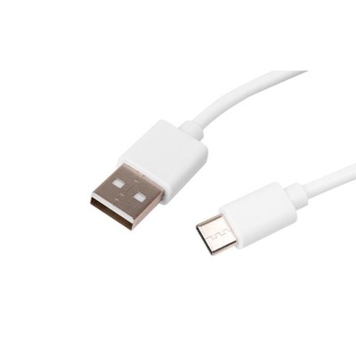 KABEL USB A-C 1M 10W BIAŁY