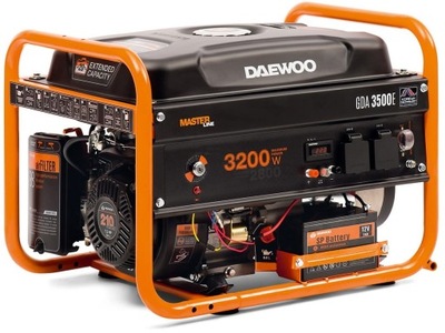 Agregat prądotwórczy Daewoo Power GDA 3500E 3,2KW