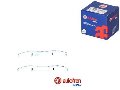 Набір монтажний гальмівних колодок перед abarth 124 spider alfa romeo giulietta фото №1