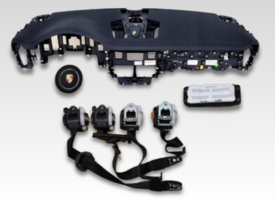 Porsche macan панель приладів подушки безпеки ремені комплект подушка безпеки фото №1