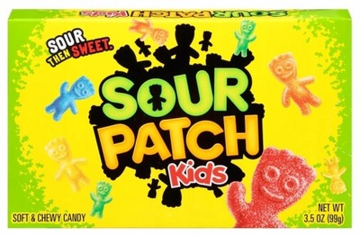 SOUR PATCH KIDS 99g Żelki Cukierki