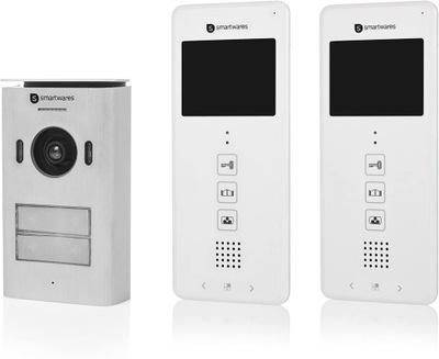 Smartwares DIC-22122 Wideodomofon do 2 mieszkań