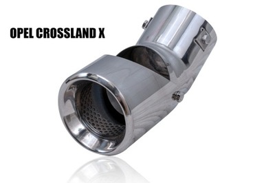 Універсальна наконечник вихлоп отвір монтажний 72mm фото №1