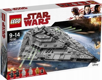 LEGO Star Wars 75190 Niszczyciel gwiezdny Najwyższego Porządku