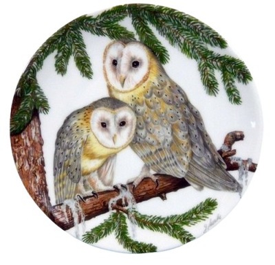 GOEBEL SOWA SOWY TALERZ KOLEKCJONERSKI KOLEKCJA