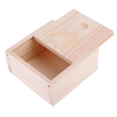 Niedokończone drewniane pudełko Drewniane pudełka