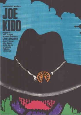 plakat Andrzej Onegin Dąbrowski: Joe Kidd 1975