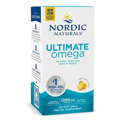 NORDIC NATURALS Ultimate Omega 640 mg (120 kap.)