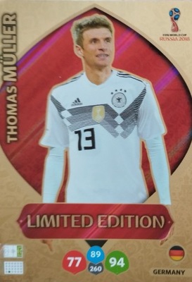 WORLD CUP RUSSIA 2018 LIMITED THOMAS MULLER