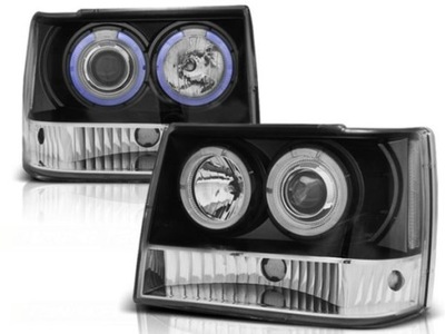 FAROS CHRYSLER JEEP GRAND CHEROKEE 93-98 BLACK  