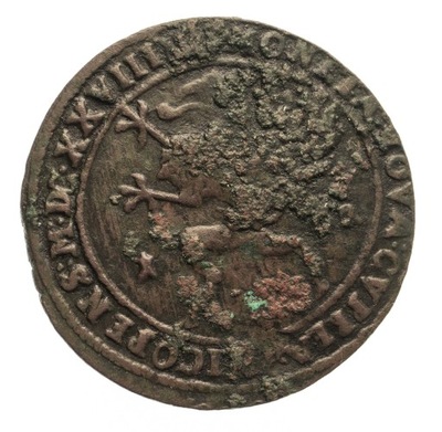 Gustaw II Adolf (1611-1632), 1 ore 1628, Nykoping