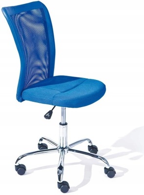 Krzesło biurkowe Inter Link niebieskie Bonnie