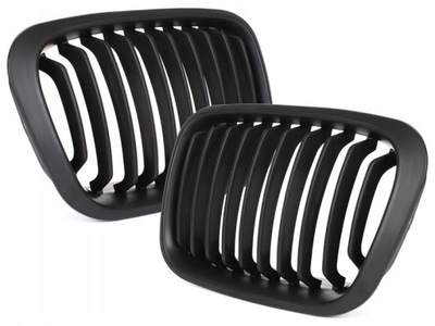 Решітка радіатора решітка радіатора решітка радіатора l+p kpl. bmw 3 e46 98- фото №1