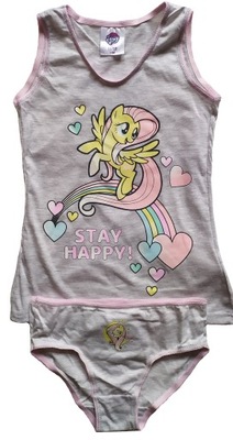 MY LITTLE PONY komplet bielizny 122/128