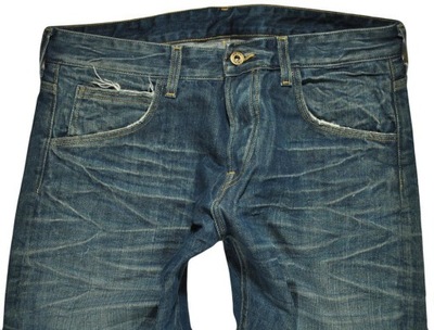 LEE spodnie LOOSE jeans TAPERED vintage W32 L34
