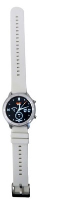 Inteligentny zegarek sportowy smartwatch dla Android iOS srebrny