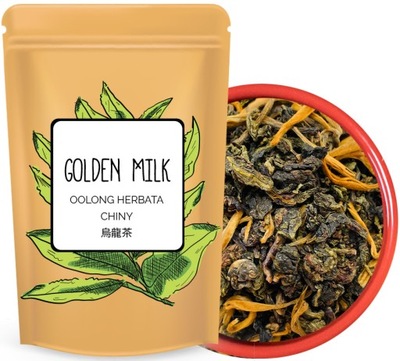 GOLDEN MILK OOLONG śmietankowy z złotymi pączkami