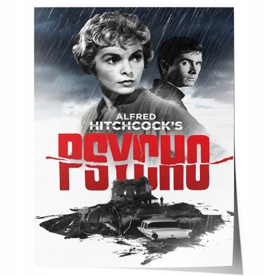 Plakat Filmowy Psycho / Psychoza A3