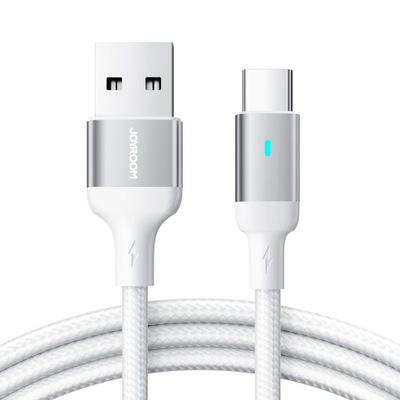 Joyroom kabel USB - USB C 3A A10 Series 3 m biały