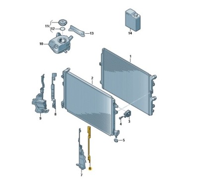 Прокладка стрічка поперечина vw polo oe: 2q0121331 фото №1
