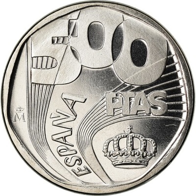 Moneta, Hiszpania, Juan Carlos I, 500 Pesetas, 198