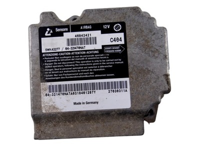 Модуль датчик подушка безпеки alfa romeo 156 46842421 фото №1