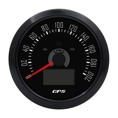 85MM GPS SPEEDOMETER WITH ANTENNA FOR MOTORCYCLE YACHT BOAT CAR WATE~83179