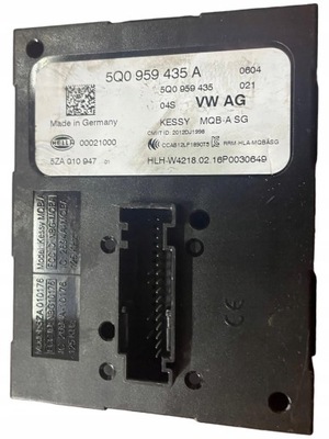 Vw golf vii модуль kessy 5q0959435a фото №1