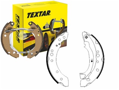 Гальмівні колодки гальмівні citroen c2 c3 textar фото №1