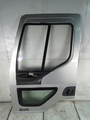 K997 двері лівий перед renault midlum сріблястий фото №1