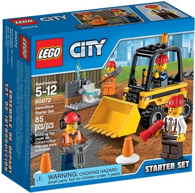 Lego City 60072 - Zestaw startowy - Wyburzanie