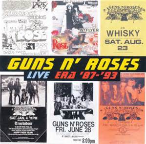 GUNS N' ROSES - LIVE ERA 87-93 (2CD)