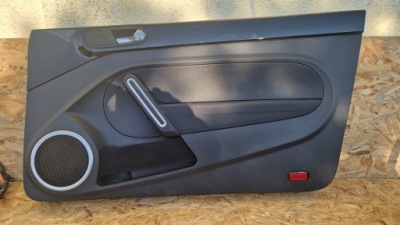Vw new beetle cabrio 5c1 оббивка обшивка двері правий фото №1