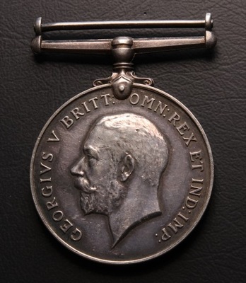 ANK WW1 SERVICE MEDAL 1914-1918 EVAN WILLIAMS SOUTH STAFFORDSHIRE REGIMENT