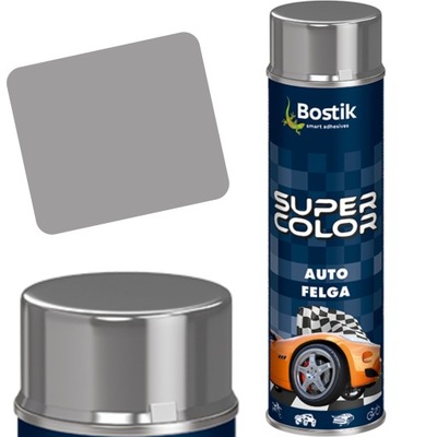 LAKIER АКРИЛОВИЙ AUTO ДИСК СРІБНИЙ BOSTIK 500ML SILVER DO ДИСКІВ