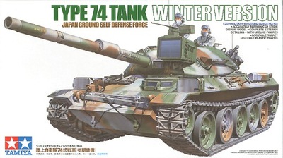 TAMIYA 35168 1:35 JGSDF Type 74 Tank Winter Versio