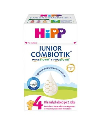 Hipp Junior Combiotik 4 Dla dzieci po 2.roku 550 g