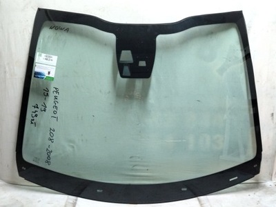 Скло передня peugeot 208 - 2008 2015-2019 датчик фото №1