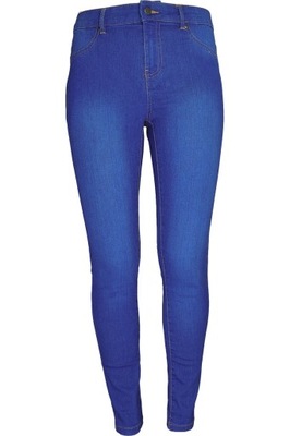 Mango Damskie Jeansowe Spodnie Jeansy Rurki Jeans Super Skinny M 38