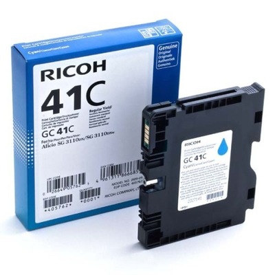 Ricoh oryginalny wkład żelowy 405762, cyan, 2200s,