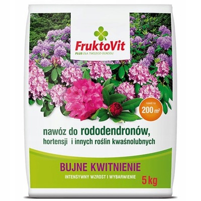 Nawóz do rododendronów hortensji FruktoVit 5kg