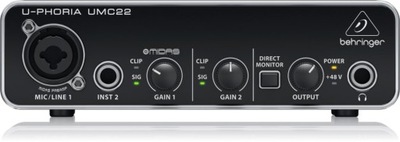 Behringer UMC22 - Interfejs USB