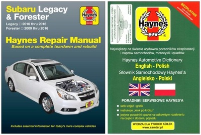 SUBARU LEGACY FORESTER (2009-2016) MANUAL REPARACIÓN HAYNES +GRATIS 24H  