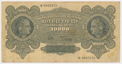 3777. 10.000 mkp 1922 - K - st. 4+