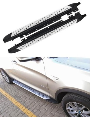 Пороги порогові bmw x3 f25 2010- новий комплект фото №1