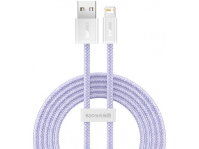 Kabel USB - Lightning BASEUS Dynamic 2 m Fioletowy