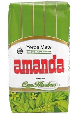 Yerba Mate AMANDA 0,5kg hierbas zioła